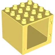 Duplo Door / Window Frame 4 x 4 x 3 with Thin Top