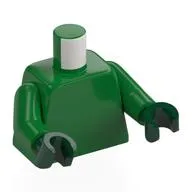Torso, Green Arms, Dark Green Hands [Plain]
