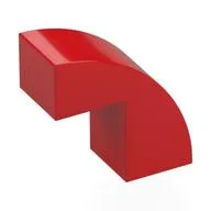 Brick Curved 1 x 2 x 1 2/3 with 1 Cutout