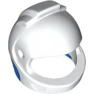 Helmet Space, Blue Neck Pattern
