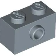Brick Special 1 x 2 with 1 Center Stud on 1 Side, Bottom Stud Holder