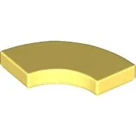 Tile 2 x 2 Curved, Macaroni