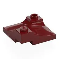 Brick Curved, Internal Double, 3 x 3 with 1/3 Inverted Cutout, Corner