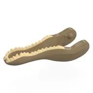 Animal Body Part, Dinosaur, Baryonyx Lower Jaw with Tan Teeth