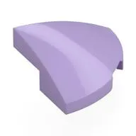 Brick Round Corner, Curved 2 x 2 x 2/3 Quarter Circle