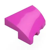 Brick Wedged, Curved 2 x 2 with Stud Notch Left