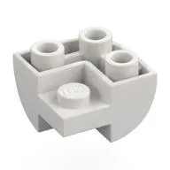 Brick Curved Inverted 2 x 2 x 1, Corner