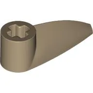 Technic Tooth 1 x 3 with Axle Hole [Hollow Underside]