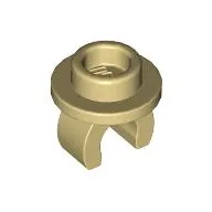 Plate Round 1 x 1 with Hollow Stud and Underside Clip