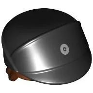 Hat / Cap Imperial Officer with Hair Reddish Brown, Silver Code Disc print