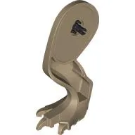 Animal Body Part, Dinosaur, Tyrannosaurus Rex / Indominus Rex / Carnotaurus Leg, Right, with Pin with Sand Blue Markings print