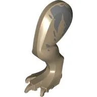 Animal Body Part, Dinosaur, Tyrannosaurus Rex / Indominus Rex / Carnotaurus Leg, Left, with Pin with Sand Blue Markings print