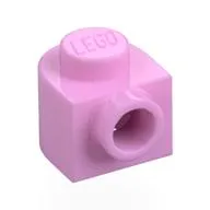 Plate 1 x 1 x 2/3 Half Round with Side Stud
