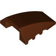 Wedge Curved 4 x 4 No Top Studs