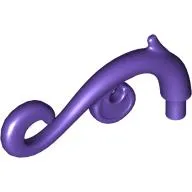 Curled Decorative Ornament with Bar