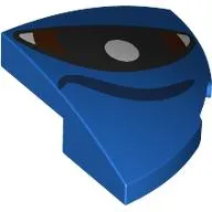 Brick Round Corner, Curved 2 x 2 x 2/3 Quarter Circle with Black/Dark Brown Eye, White Pupil, Right print