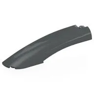 Brick Round, Curved 10 x 2 x 2 with Rounded End Left