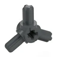 Technic Axle Connector Hub with 3 Axles at 120°