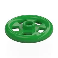Plate Special Round 1 x 1 Stud with 3 x 3 Ring Around