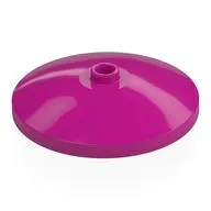 Dish 4 x 4 Inverted with Open Stud [Radar]