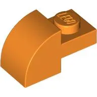 Brick Curved 1 x 2 x 1 with Curved Top