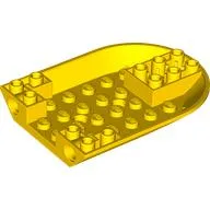 Aircraft Fuselage Curved Forward 6 x 8 Bottom with 2 Pin Holes