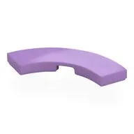 Tile 3 x 3 Curved, Macaroni