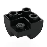 Brick Curved Inverted 2 x 2 x 1, Corner