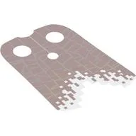 Foil Sheet for 71050-5, Red Cape with Yellow Circuitry Print