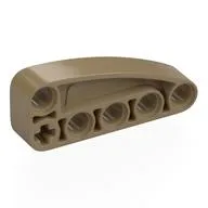 Technic Beam 2 x 5 L-Shape with Quarter Ellipse Thick