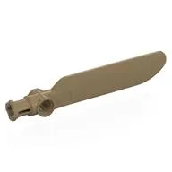 Technic Rotor Blade Small with Hole and Axle Connector End