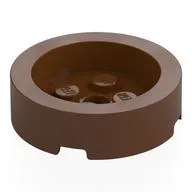 Brick Round 4 x 4 with Recessed Center