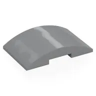 Brick Curved 4 x 6 Double, 2 x 4 Cutout