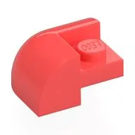 Brick Curved 2 x 2 x 1 Curved Top, Corner