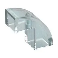 Brick Curved 1 x 2 x 1 2/3 with 1 Cutout