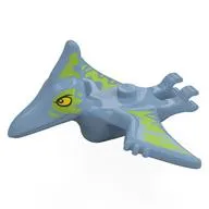 Animal, Dinosaur, Pteranodon with Yellow Eyes, Lime Markings print