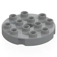 Duplo Plate Round 4 x 4