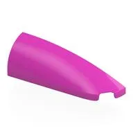 Brick Round, Curved Double 1 x 4 with Stud Notch Right