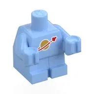 Baby / Toddler Body with Fixed Arms with Classic Space Logo print