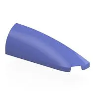 Brick Round, Curved Double 1 x 4 with Stud Notch Right