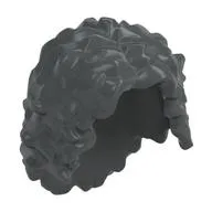 Hair Long Tousled with Center Part
