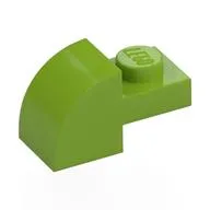 Brick Curved 1 x 2 x 1 with Curved Top