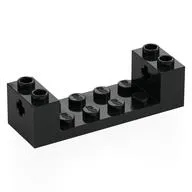 Brick Special 2 x 6 x 1 1/3 with Axle Holes and 2 x 4 Recessed, Ridges at Underside