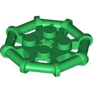 Plate Special 2 x 2 with Bar Frame Octagonal, Reinforced, Completely Round Studs