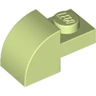 Brick Curved 1 x 2 x 1 with Curved Top