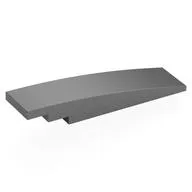 Brick Curved 8 x 2 No Studs