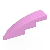 Brick Wedged, Curved 1 x 4 with Stud Notch Right