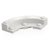 Brick Round Corner 5 x 5 Macaroni with 1/3 Inner Side