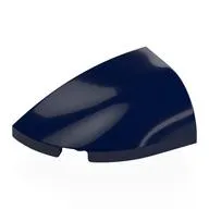 Brick Round, Curved Double 3 x 2 Beveled with Stud Notch Left