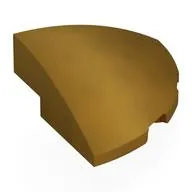 Brick Round Corner, Curved 3 x 3 x 1 Quarter Circle